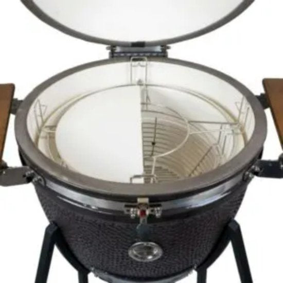 Grizzly Grills Kamado Elite XL - Barbecue - ø60cm / ø24inch - Zwart - Compleet