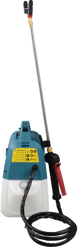 Makita US053DZ Accudrukspuit - CXT 12 V Max - 5 Liter - Blauw