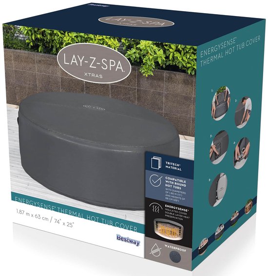 Bestway - Hoofdkussen - PVC - en - POM - Grijs