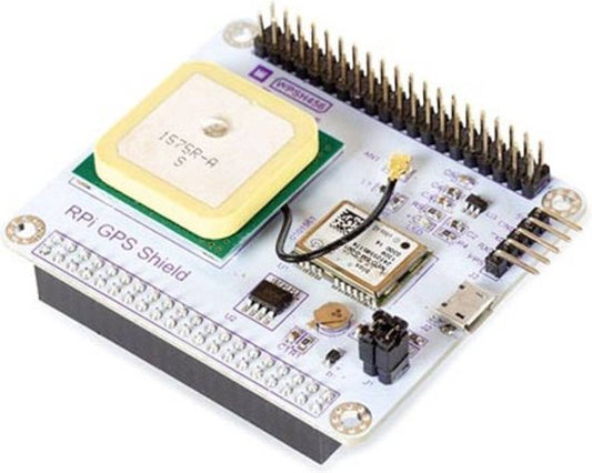Whadda - NEO-6M GPS-shield voor Raspberry Pi - Keramische antenne - 50-kanaals GPS-ontvanger