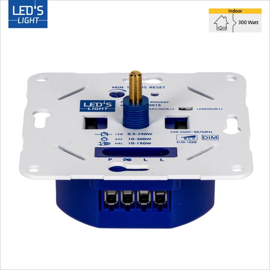 LED's Light Zigbee Smart Universele LED-dimmer 300VA bedienbaar met telefoon
