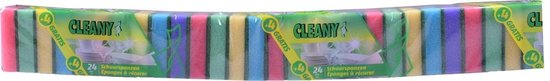 Cleany Schuursponsjes 24 + 4 gratis