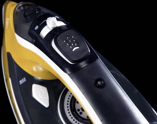 MediaShop Phoenix Gold® Free Flight Stoomstrijkijzer Goud, Zwart 2400 W
