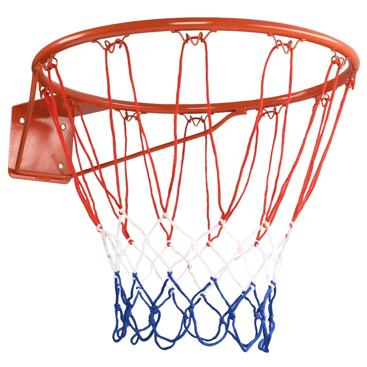 Coast Bastketbalring - Basketbalkorf - 45 cm Doorsnede - Oranje, Wit en Blauw