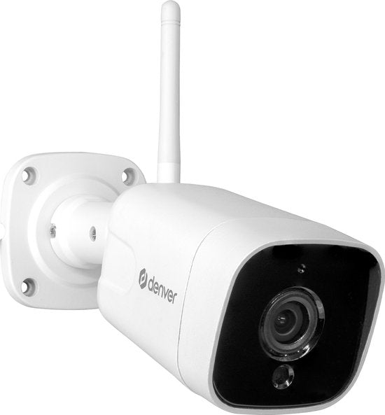 Denver Beveiligingscamera Buiten en Binnen - met Nachtzicht - Met WiFi & App - Full HD - Bewegingsdetectie - IOC241