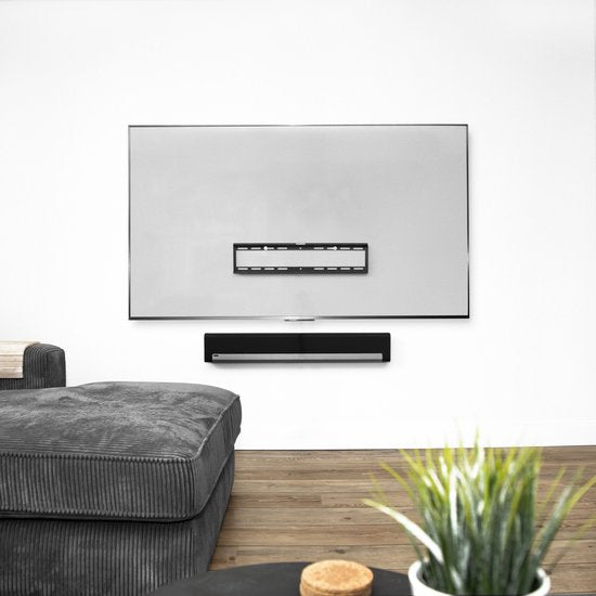 VONROC TV beugel –  Vaste TV muurbeugel voor 37 t/m 85 Inch – Universeel tot 60 kg. – Incl. montagematerialen