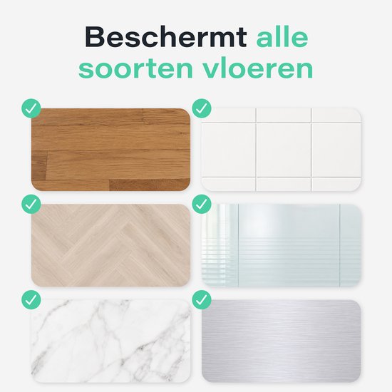 Viltjes Stoelpoten Zelfklevend - 133 stuks - Stoelpoot beschermers - Vilt - Vloer beschermer - Meubel Glijders - Stoel - Poten - Bescherming - Plak