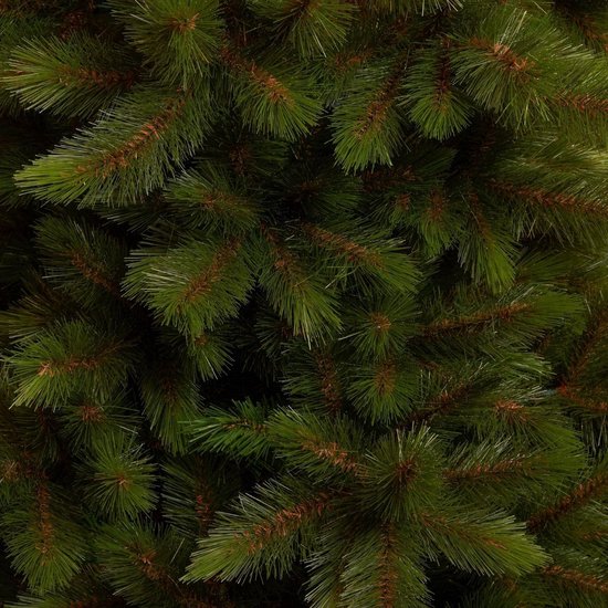 Triumph Tree Wyoming Spar - Kerstboom met 460 Dennentakjes en Inhaakconstructie - Kerstversiering voor Binnen met Natuurlijke Uitstraling - Kunstboom met Harde PVC-naalden - H155 x Ø117 cm - Groen