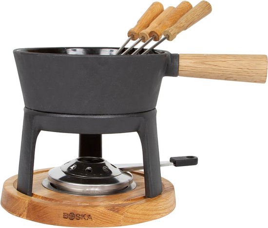Boska Fondueset Pro - Kaas fondue - voor Iedere Kookplaat - 1,2 L