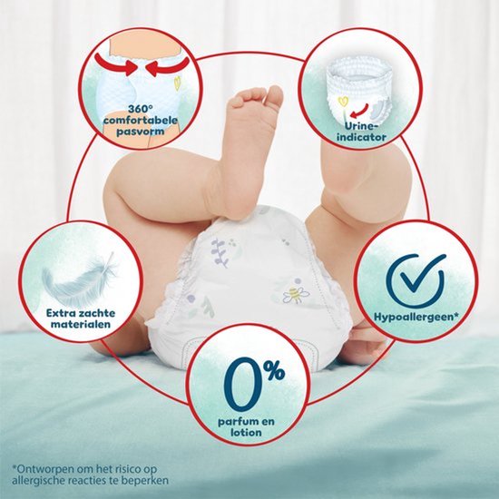 Pampers Harmonie Pants - Maat 4 (9kg-15kg) - 32 Luierbroekjes