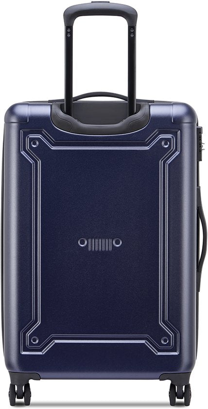 Delsey JH004C 68 cm Vergrootbare Reiskoffer - Blauw