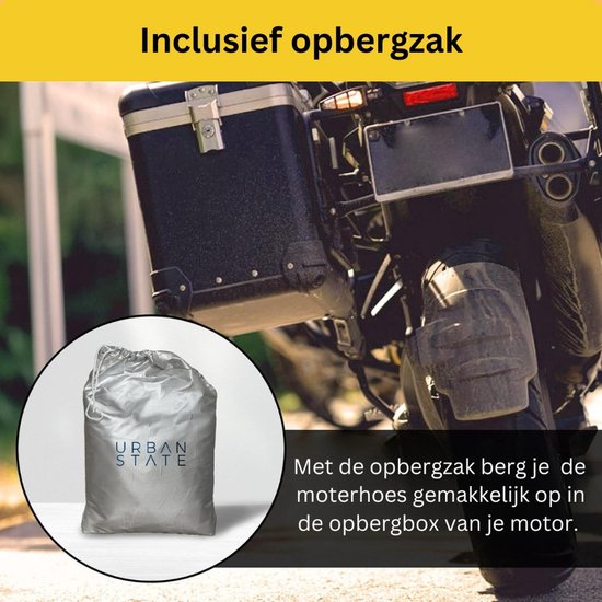Urban State motorhoes - Scooterhoes - Motorhoes waterdicht buiten - Maat XXL
