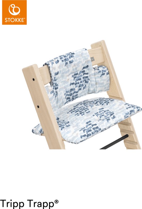 Stokke® Tripp Trapp® Klassiek Baby Kussen - Waves Blauw