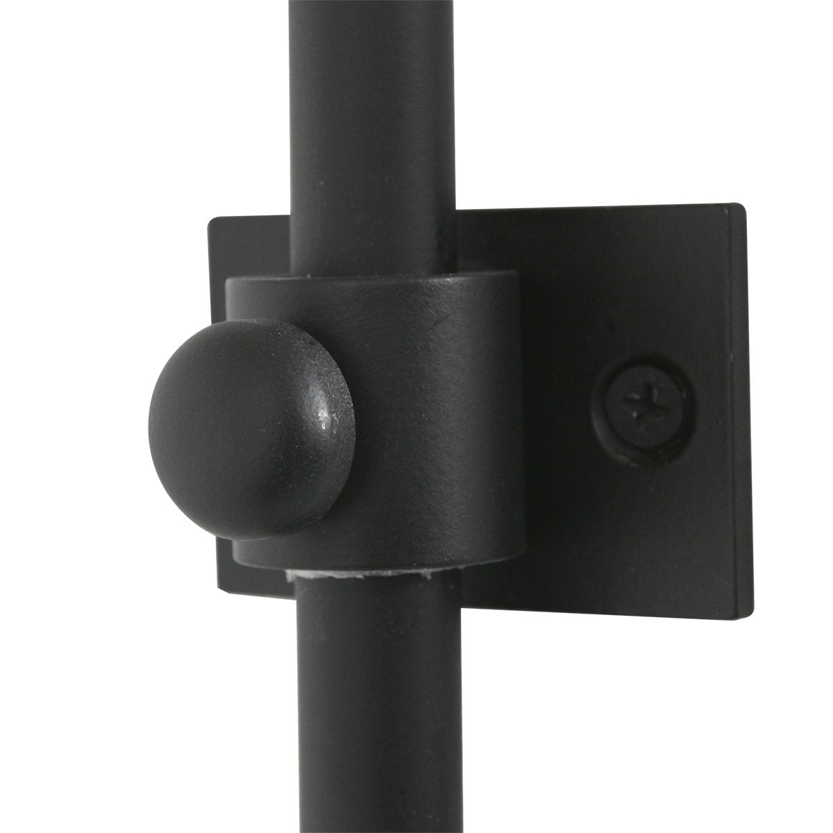 Steinhauer Boog Wandlamp Sparkled Light - Draaibaar & Uittrekbaar - E27 - 145 cm - Zwart