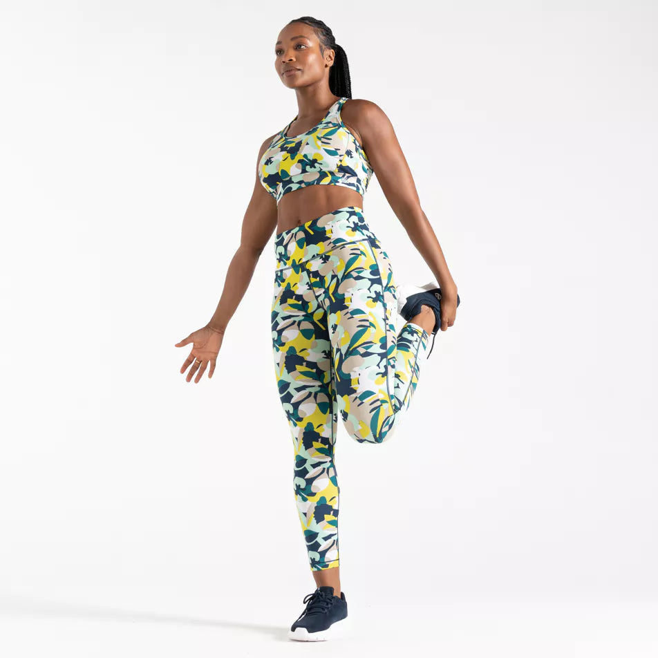 Dare2B Influential Leggings – Recycled – Squat-proof – Sneldrogend – Sleutelvak – Reflecterend - Maat L