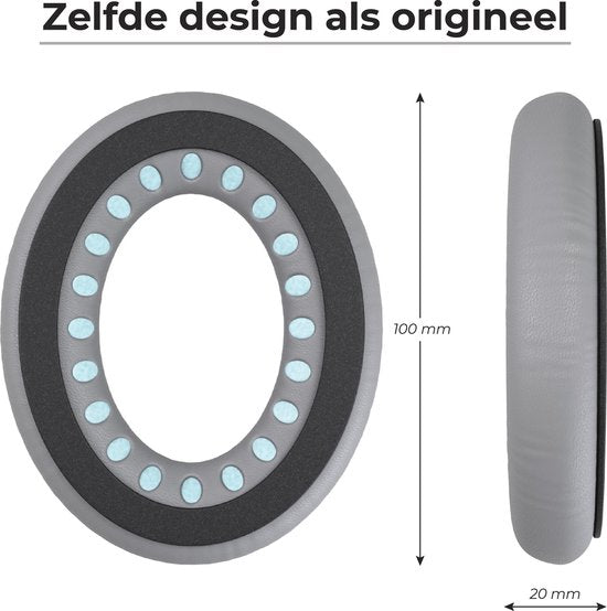 Set Oorkussens voor Bose Koptelefoon – Bose Quietcomfort 35 ii Oorkussen – QC2/QC15/QC25/QC35/Soundtrue/Soundlink Around-Ear ii – AE2