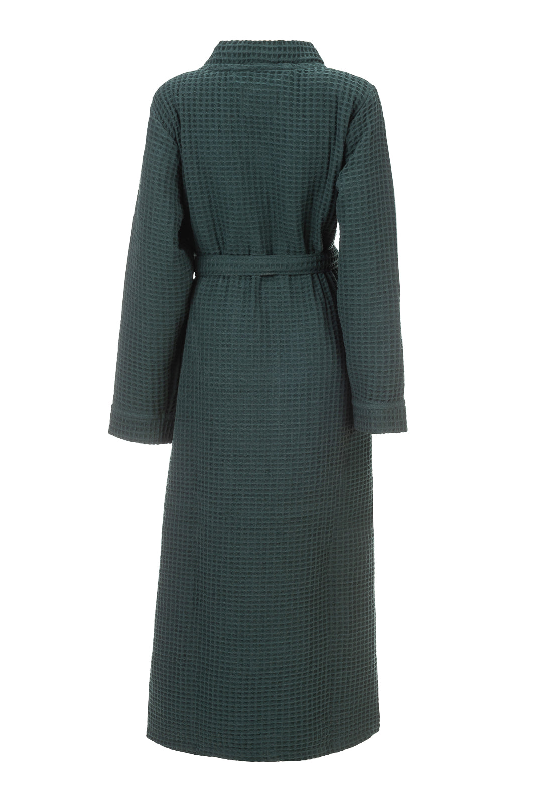 Badjas Wafel Army Green - 65% Gerecycled Katoen - 450 g/m² - Unisex