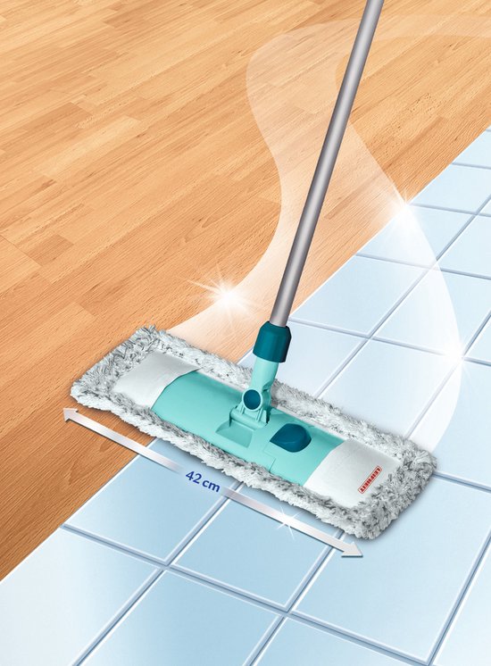 Leifheit Classic XL Vloerwisser - met microvezeldoek - 42 cm wisbreedte