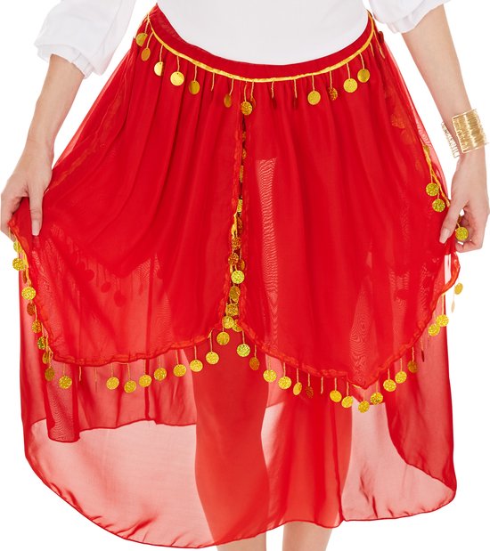 Dressforfun vrouwenkostuum gypsy XXL - verkleedkleding kostuum halloween verkleden feestkleding carnavalskleding carnaval feestkledij partykleding - 301009