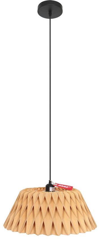 Anne Lighting - hanglamp - Maze - naturel - hout - Ø 46cm - E27 - 3490E
