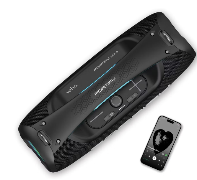 Veho MZ-9 Fortify 100 Watt Portable Bluetooth speaker VSS-033-MZ9-B