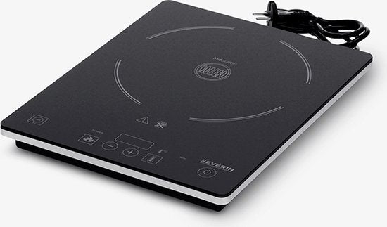 Severin KP 1071 - Inductie kookplaat - 1-pits - timer - kinderslot - 2000 watt - normale stekker