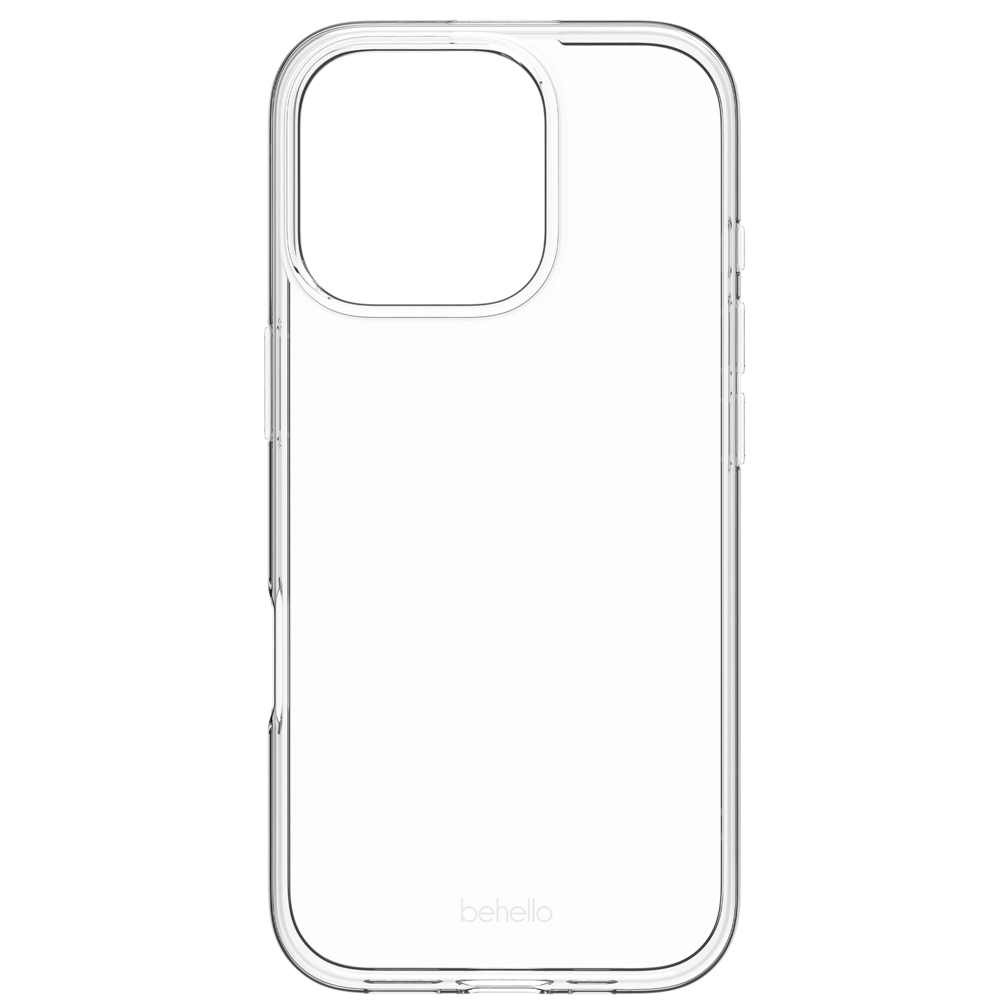 BeHello Telefoonhoesje iPhone 16 Pro Max Thin Gel Case - Transparant