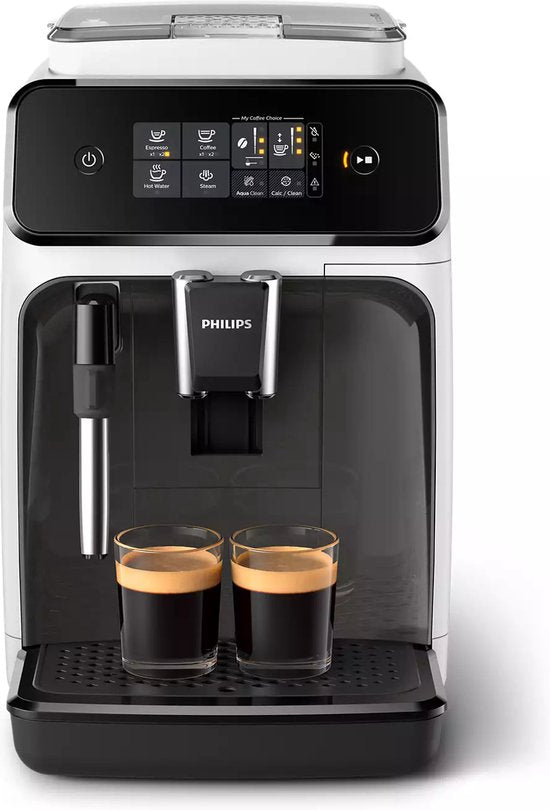 Philips 1200 series - EP1223/00 - Volautomatische espressomachine - Volautomatische koffiemachine - 15 bar - Wit