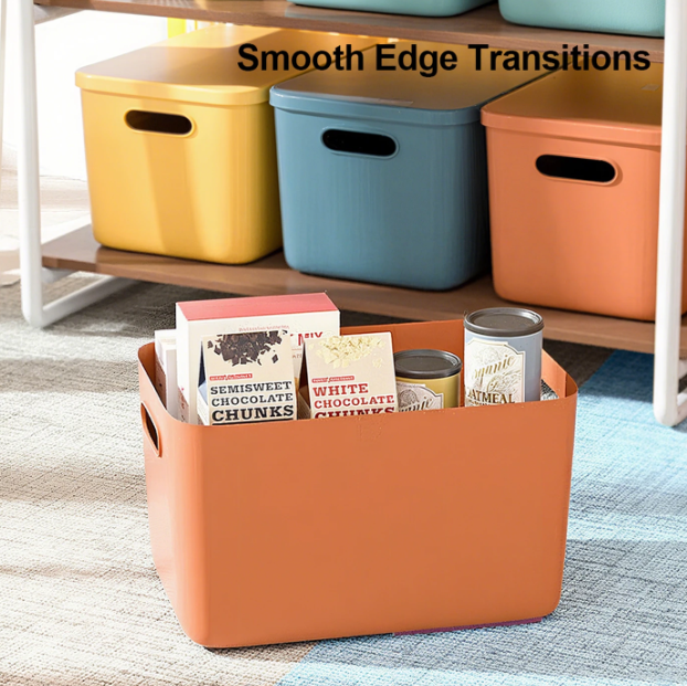 SNSP Opbergboxen met Deksel 4-Delig - Multicolor - 26,5 x 18,5 x 16,5 cm - 8L