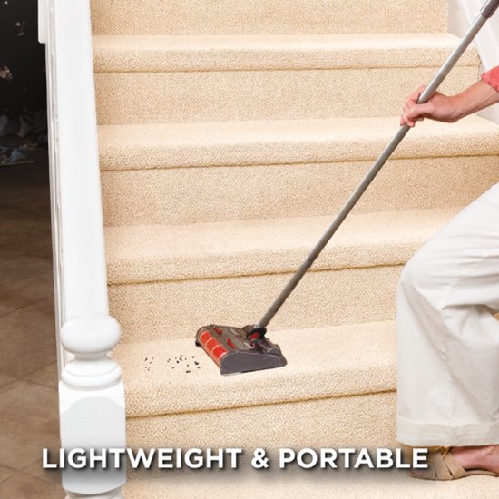 Voom Power Cleaning Tool Snoerloze Vloerreiniger met Zelfreinigende Borstel en 360 Swivel Tech