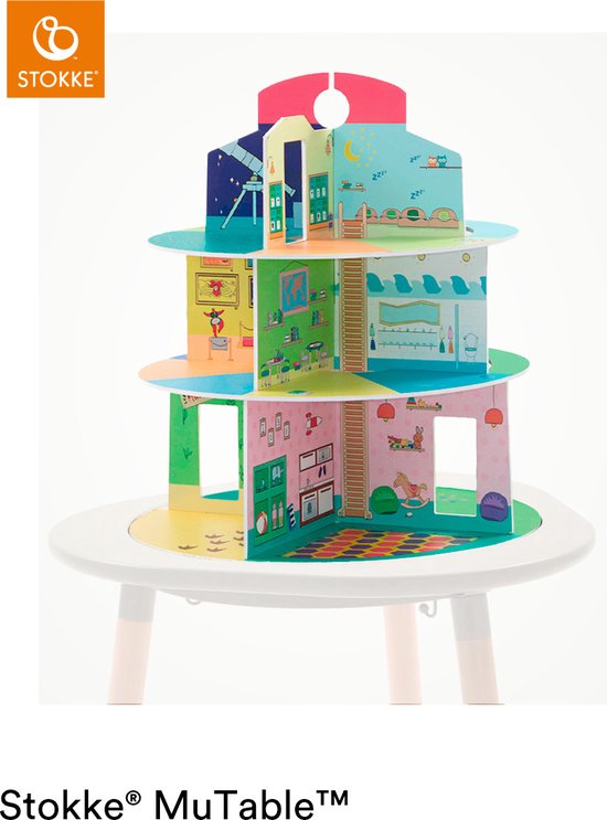 Stokke® MuTable™ Scenarios House - Poppen houten speelhuis