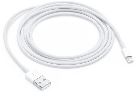 Apple - Lightning Oplaadkabel - USB‑A naar Lightning - 12W - 2m - Wit