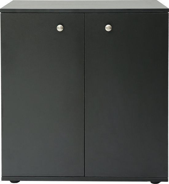 Archiefkast dressoir - opbergkast multifunctioneel - zwart