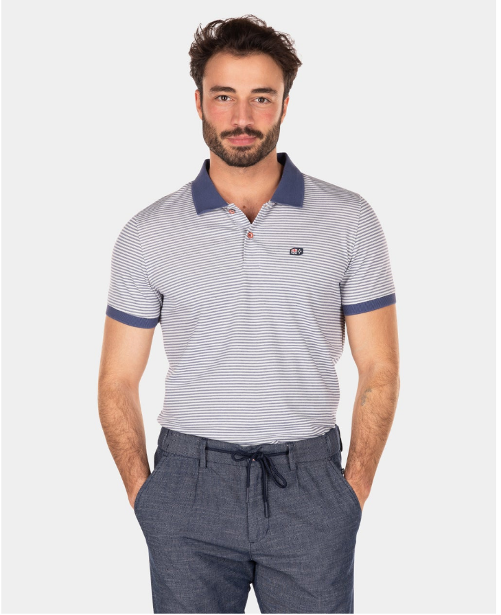 New Zealand Auckland Stretch Poloshirt - Stretchstof - Dusk Navy - Maat 3XL
