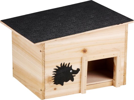 Lifetime Garden Egelhuis Hout - FSC 100% - Egelhuisje - Cavia Huisje - Hout