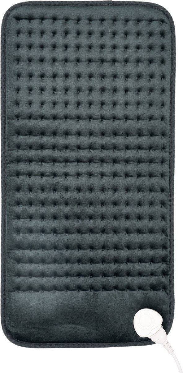 Auronic Warmtekussen XXL 60 x 30 cm - Antraciet - 9 Warmtestanden - Timer - Wasbaar