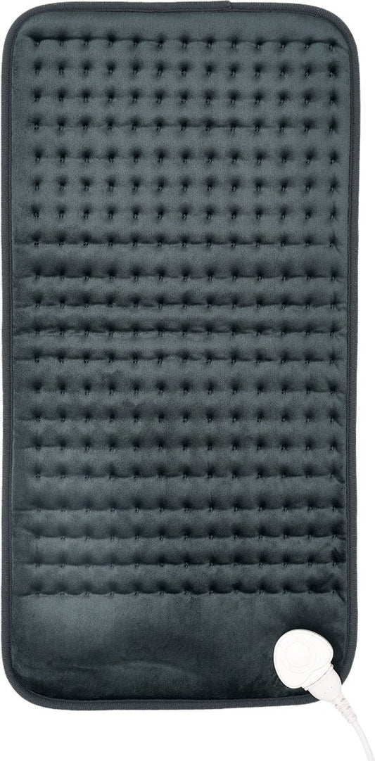 Auronic Warmtekussen XXL 60 x 30 cm - Antraciet - 9 Warmtestanden - Timer - Wasbaar