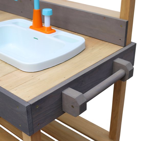 AXI Rosa Zand & Water Speelkeuken Groot - Incl. 17 accessoires - Modder Keuken