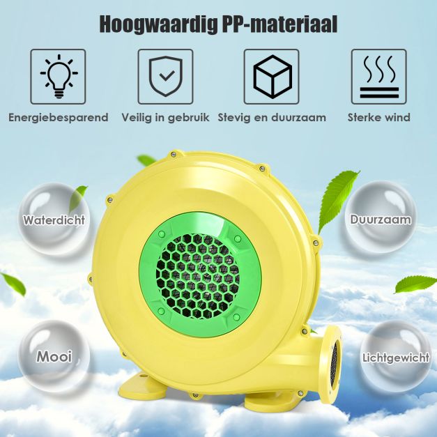 COAST 350W Luchtblazer Elektrische Luchtpomp Commerciële Opblaasbare Springkasteel Luchtblazer Perfect voor Springhuis Springkussen