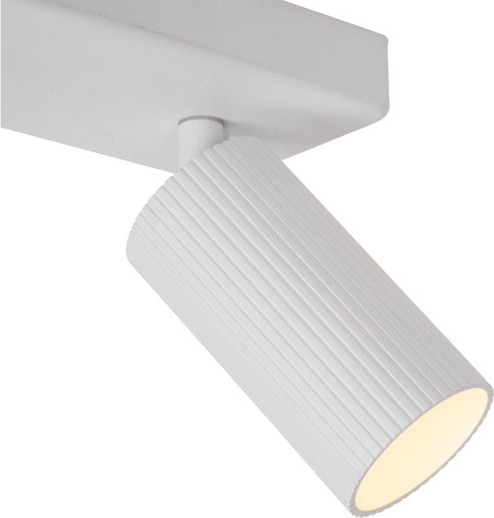 Lucide CLUBS - Plafondspot (Plafondlamp) - 2xGU10 (MR16) - Wit