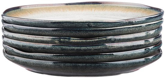 bord GENESIS Ø27cm - 4 stuks - Aarde