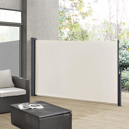 Juskys Windscherm/ Zonnescherm Dubai - 300 x 180 cm - Beige