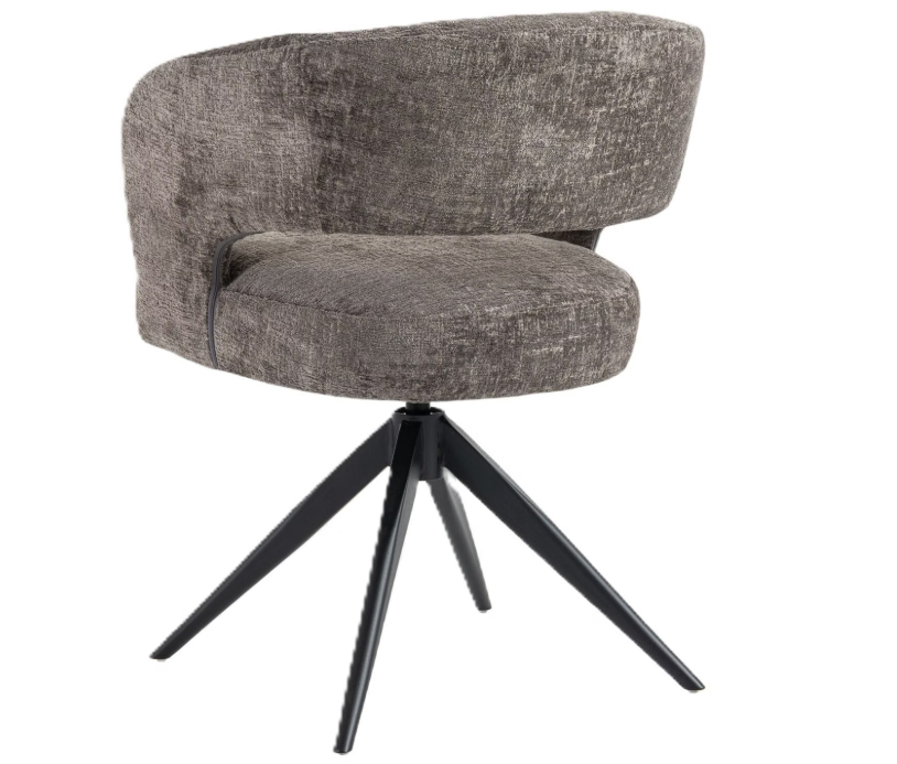 Criks Design Coco Eetkamerstoel Taupe - 77x62x61 cm - Set van 2