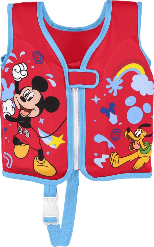 Bestway Disney Mickey Mouse Chaleco UPF 50+ 51 cm +1 tot 3 Jaar Zwembad en Strand 09101