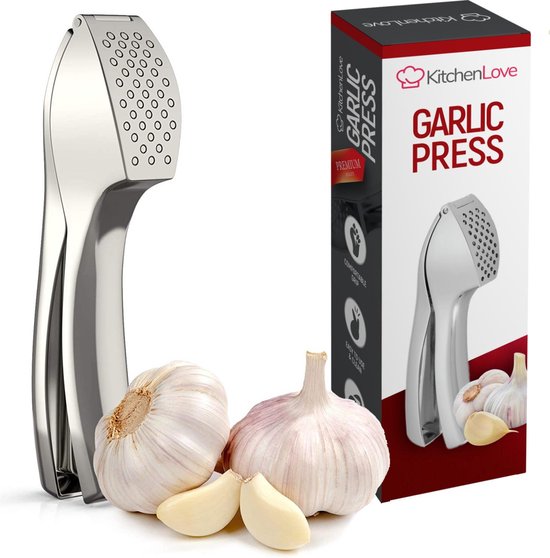 KitchenLove Knoflookpers - Lookpers - Gemberpers - Vaatwasser Bestendig
