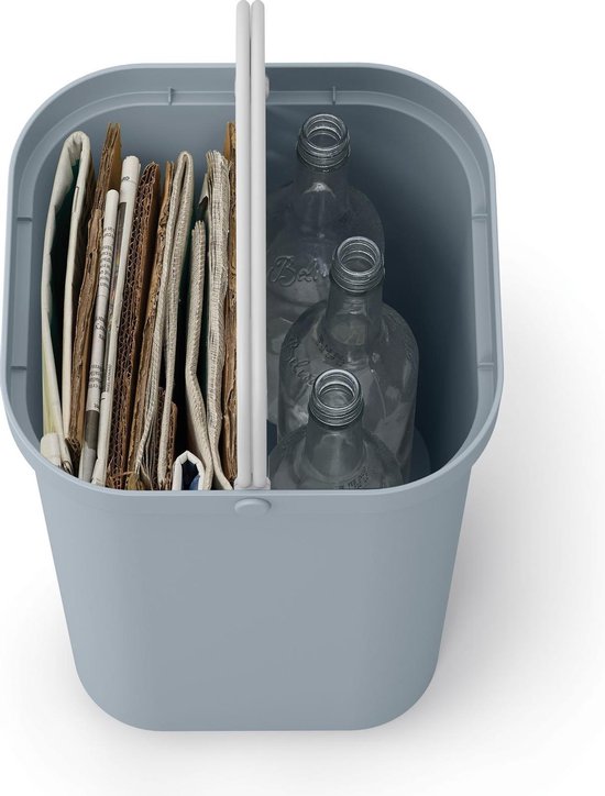 Joseph Joseph - GoRecycle - Recycling Afvalemmer - Set van 2 Stuks - 46 liter - Blauw