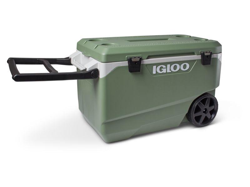 Igloo EcoCool Latitude 90 Roller Koelbox - 85 Liter - Vintage Green