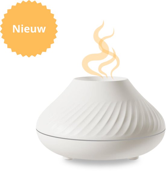 Daily Solutions® Aroma diffuser - Geur en Kleur - Luchtbevochtiger - aromadiffusers - Vernevelaar - Wit
