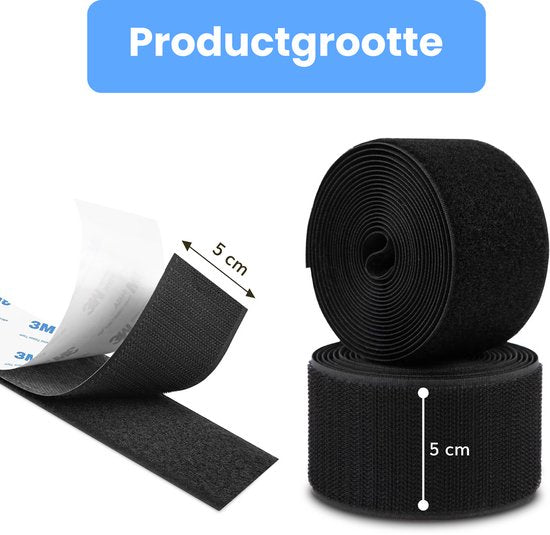 Luft Zelfklevende klittenband - Tape - Naaibaar - Velcro - Klitterband