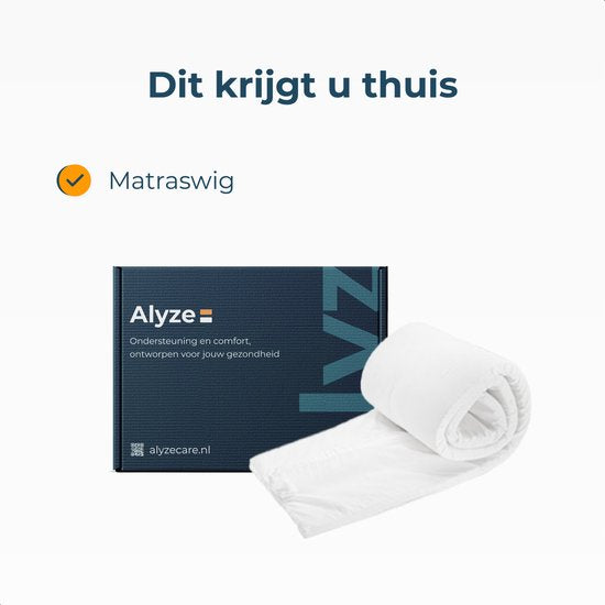 Alyze Matraswig de Luxe - Matrasbinder - Liefdesbrug met Band